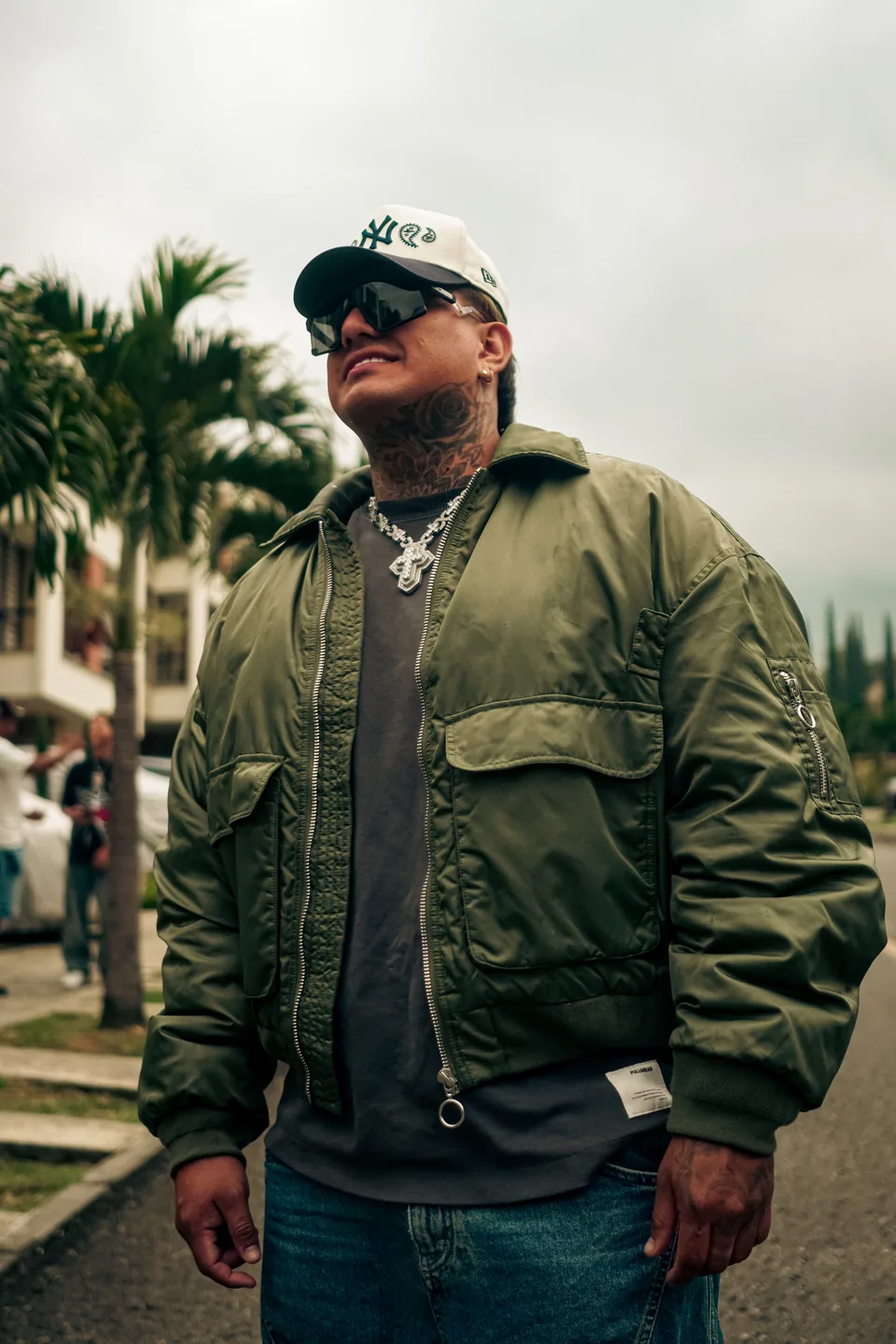 Lucho Orozco en la calle